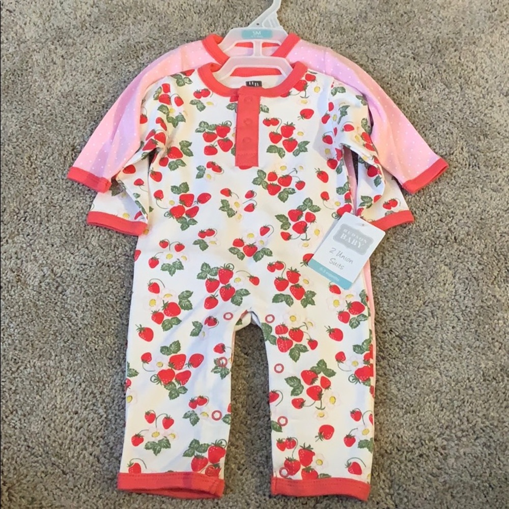 NWT! Hudson baby cover alls!